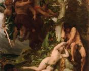 亚历山大 卡巴内尔 : The Expulsion of Adam and Eve from the Garden of Paradise